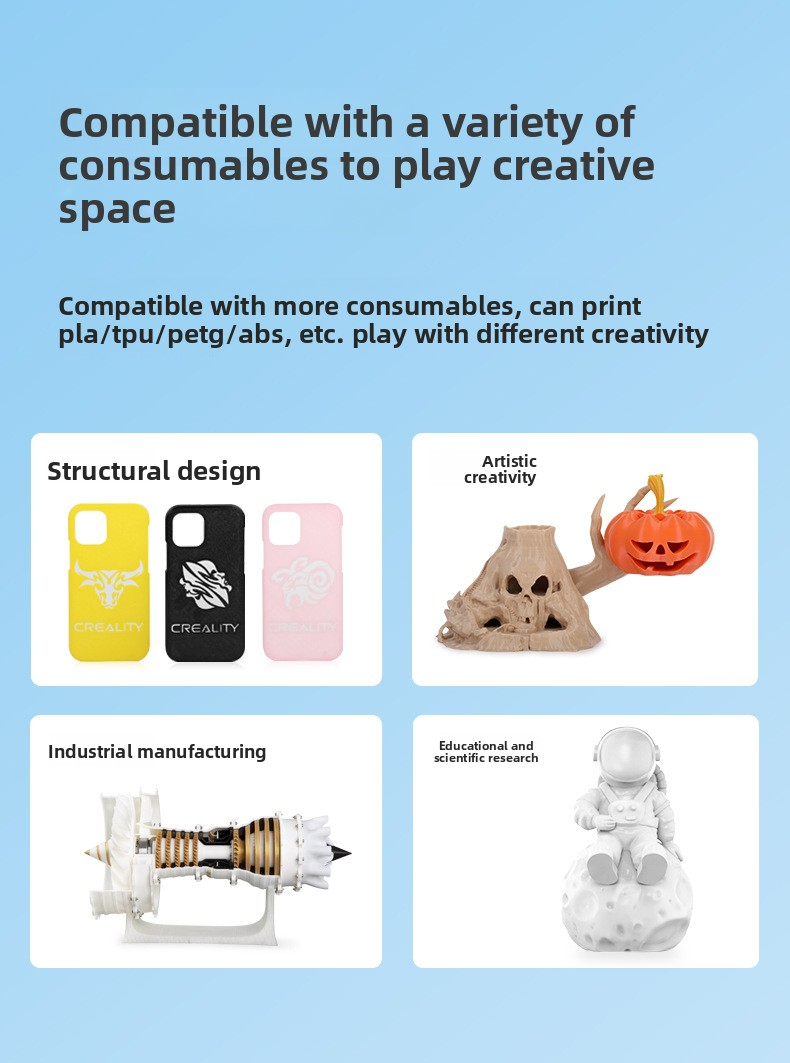 Tranx 3D's newly upgraded, fully automatic leveling 3D printer, the Hi Combo, boasts high precision, high speed, and multi-color printing capabilities.