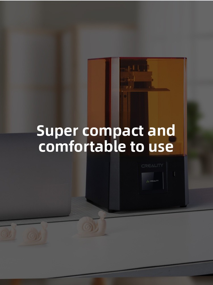 Chuangxiang 3D's HALOT R6 Light-Cured 3D Printer for High-Precision Household DIY Printing of Children's Toys and Figurines