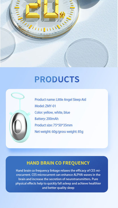 Smart Sleep Aid: The Ultimate Relaxation Gadget & Stress Reliever for Deep, Restful Sleep – A Handheld Device for Ultimate Relaxation