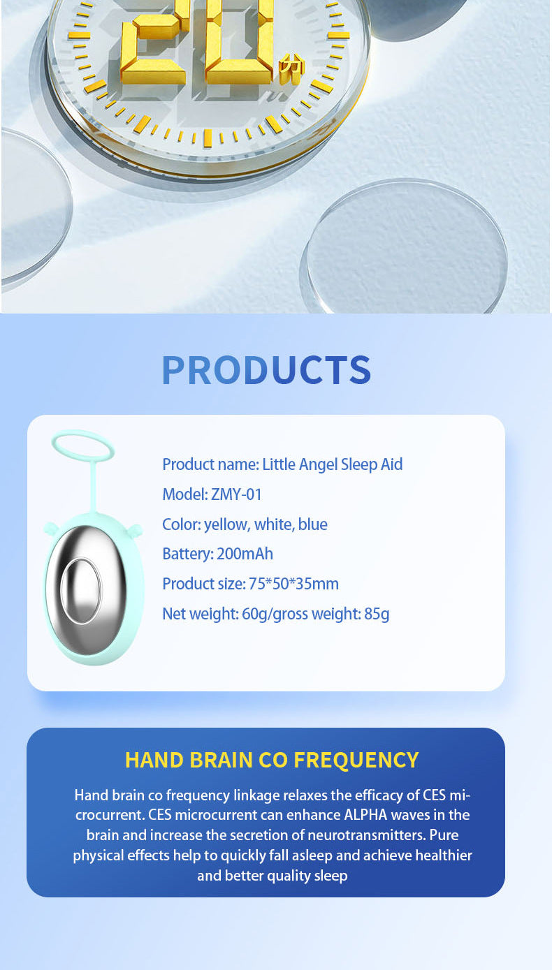 Smart Sleep Aid: The Ultimate Relaxation Gadget & Stress Reliever for Deep, Restful Sleep – A Handheld Device for Ultimate Relaxation