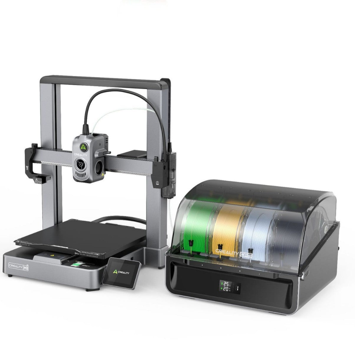 Tranx 3D's newly upgraded, fully automatic leveling 3D printer, the Hi Combo, boasts high precision, high speed, and multi-color printing capabilities.