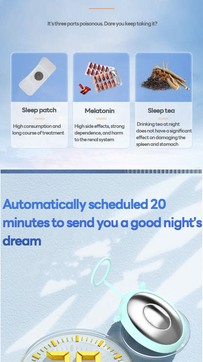 Smart Sleep Aid: The Ultimate Relaxation Gadget & Stress Reliever for Deep, Restful Sleep – A Handheld Device for Ultimate Relaxation