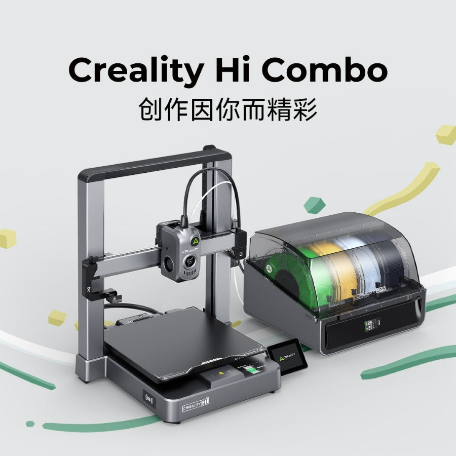 Tranx 3D's newly upgraded, fully automatic leveling 3D printer, the Hi Combo, boasts high precision, high speed, and multi-color printing capabilities.