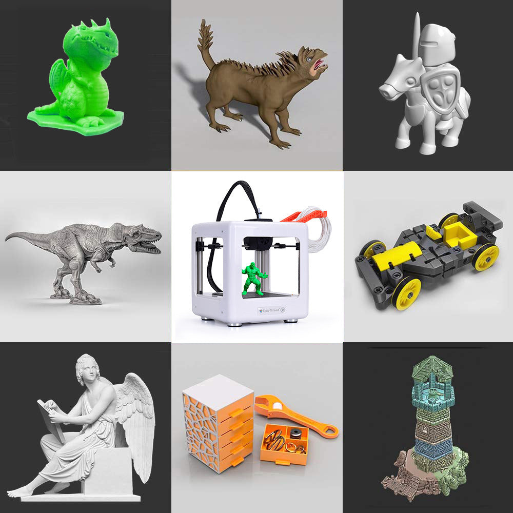 EasyThreed NANO 3D Printer - A Compact Mini Desktop Model for Toys and Home Use, X20 Version