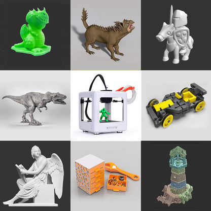 EasyThreed NANO 3D Printer - A Compact Mini Desktop Model for Toys and Home Use, X20 Version