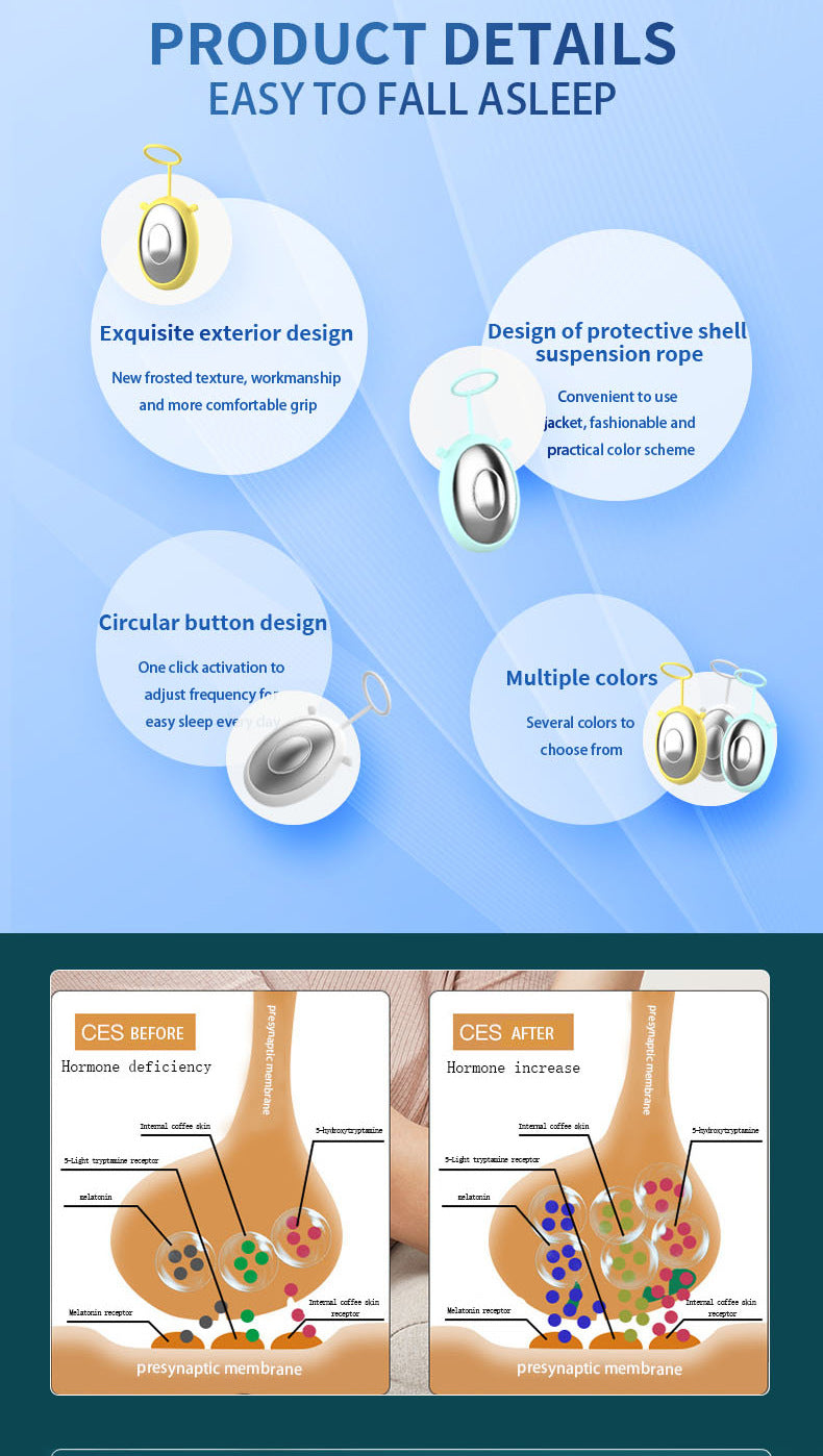 Smart Sleep Aid: The Ultimate Relaxation Gadget & Stress Reliever for Deep, Restful Sleep – A Handheld Device for Ultimate Relaxation