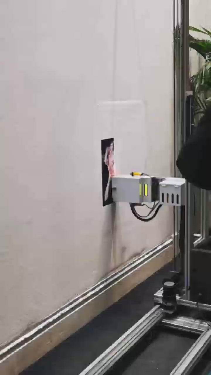 3D Wall Printing(JST-WP1 Single Nozzle Water-based Ink)